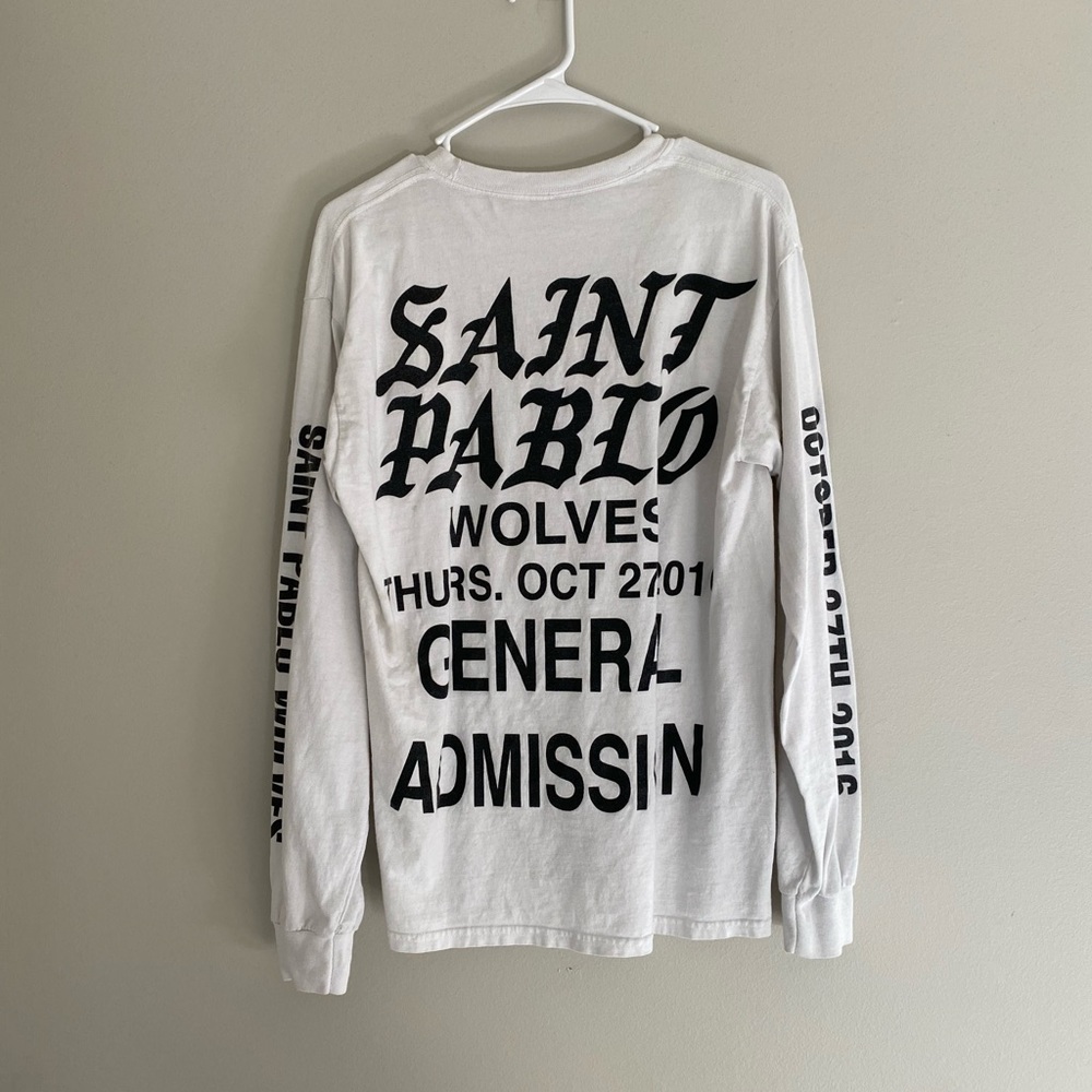 kanye west - saint pablo tour shirt